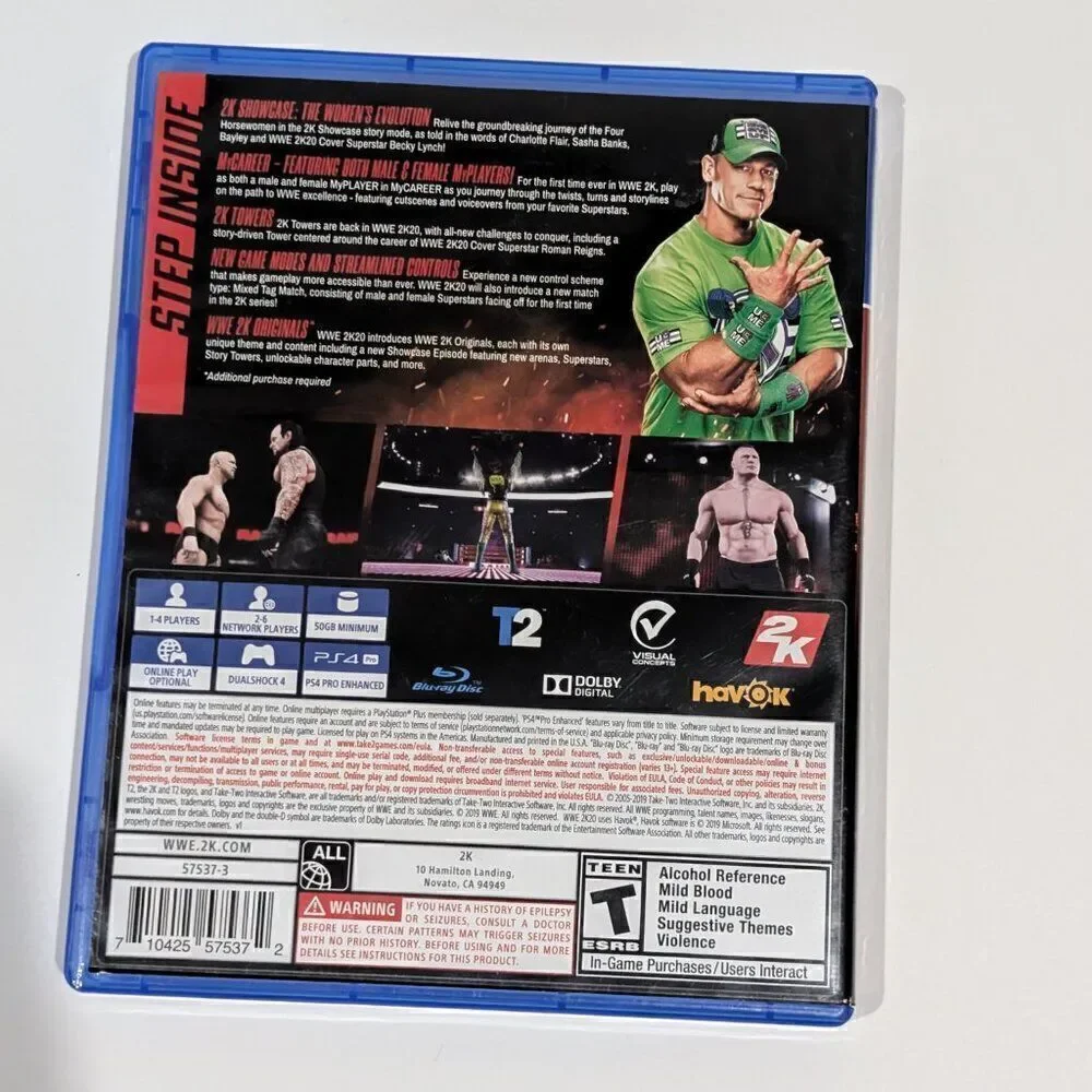 PS4 WWE2K20‎
